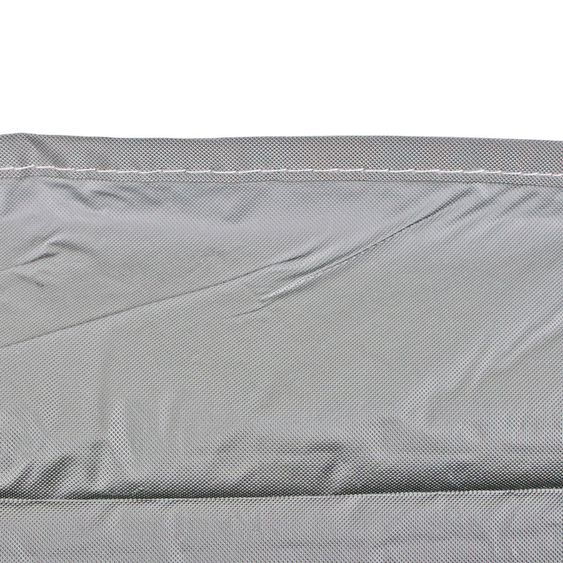 2x Fahrradabdeckplane grau für 1 Bike wasserdicht mit Klett