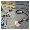 2x Fahrrad Rückspiegel mit 22 cm Flexarm - Universal Fahrrad Spiegel - Outdoor – APT