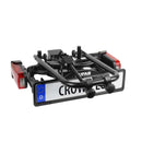 EUFAB Anhängerkupplung Fahrradträger für 2 Fahrräder / E-Bike bis 50 Kg klappbar