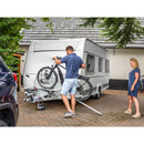 LAS Wohnwagendeichsel Fahrradträger für 2 Fahrräder / E-Bike - 60 Kg ausziehbar