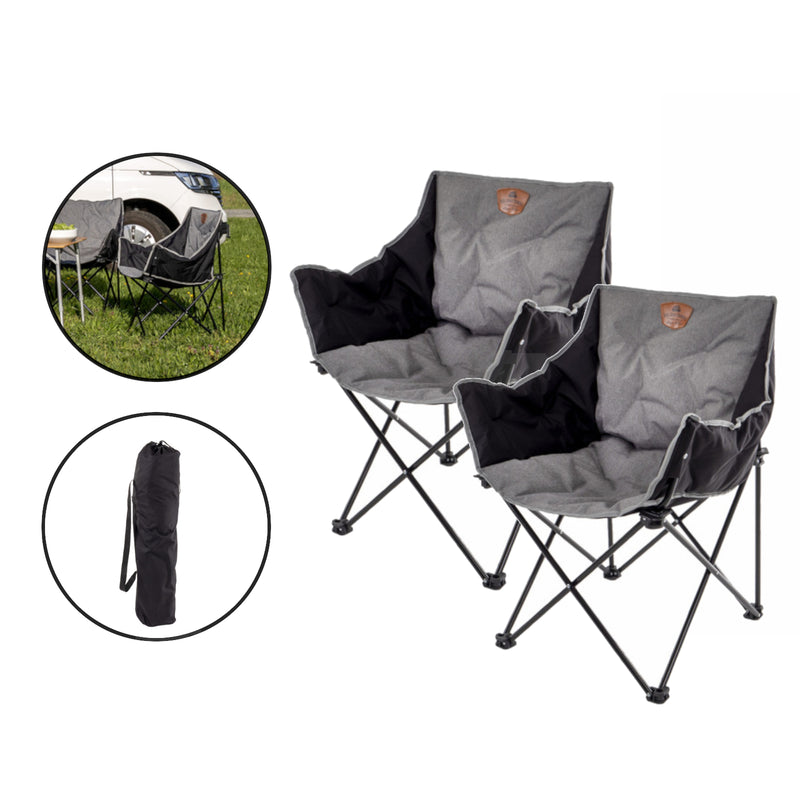 faltstuhl camping 2er Set Camping Faltstuhl für unterwegs