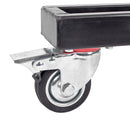 Felgenbaum Alu fahrbar schwarz 225er Reifen 4 Reifen max 100 Kg mit Bremse