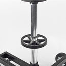 Felgenbaum Alu fahrbar schwarz 225er Reifen 4 Reifen max 100 Kg mit Bremse