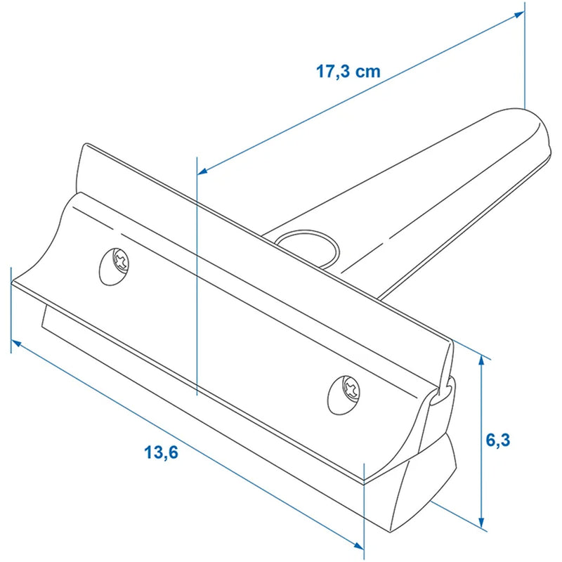 3 in 1 Scheibenreiniger, Abzieher, Schwamm und Eiskratzer für Autofenster