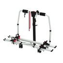 Fahrradträger mit zwei Radablagen für Elektrofahrräder, robuster Deichselträger