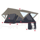 Dachzelt Fiamma Moonlight Tent 180 Autodachzelt 3 Pers + Anbauzelt Privacy – Fiamma