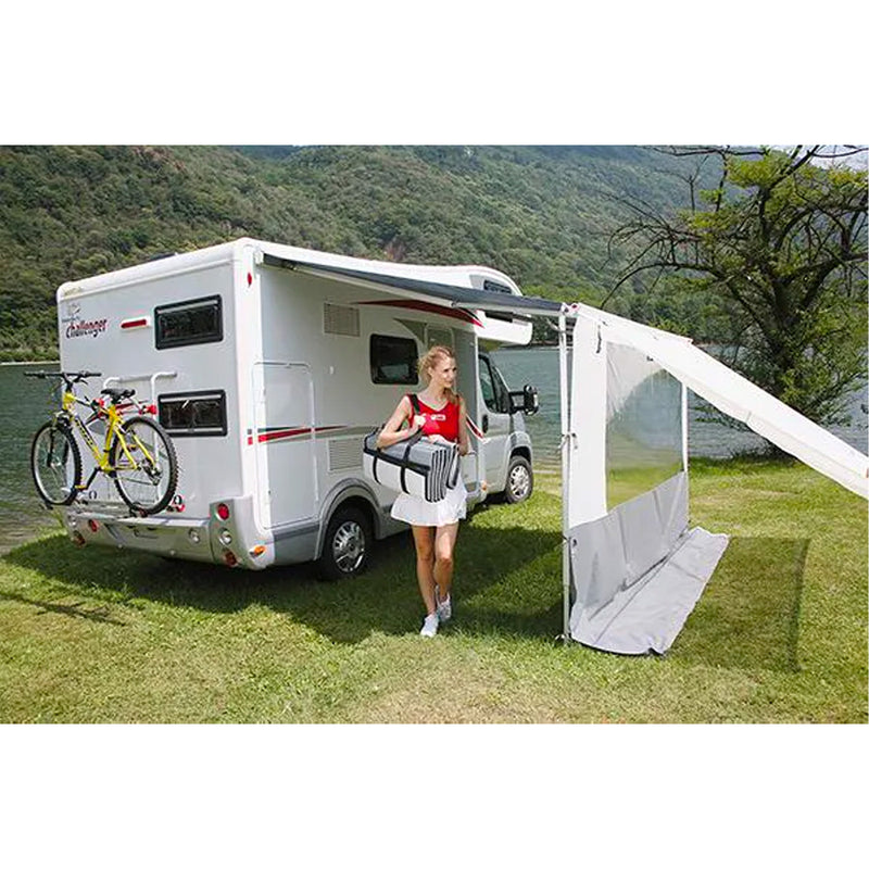 Vorzeltteppich Patio-Mat Markisenteppich Hellgrau Camping - versch. Größen