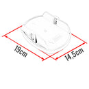 Fiamma Stützplatten Set 4 Stück für Ausdrehstützen