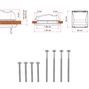 Fiamma Vent 28 Dachfenster 28 x 28 cm weiß Dachhaube Dachluke