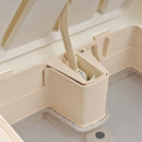 Fiamma Vent 28 Dachfenster 28 x 28 cm weiß Dachhaube Dachluke – Aerodynamische Dachluke mit engmaschigem Moskitonetz.
