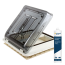 Dachfenster Fiamma Vent 40x40 cm Klar inkl. Dichtmittel & Schrauben