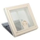 Dachfenster Fiamma Vent 40x40cm Klar inkl. Adapterrahmen, Rollo, Dichtmittel passend für Ducato – Fiamma