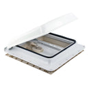 2x Dachfenster Fiamma Vent 40x40 cm Weiß + Dichmittel + Schrauben – Fiamma