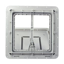 2x Dachfenster Fiamma Vent 40x40 cm Weiß + Dichmittel + Schrauben