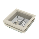 Fiamma Vent 28 x 28 cm Klar | Crystal | Dachhaube Dachluke | Dichtmasse | 28F