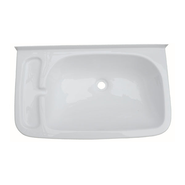 kunststoff waschbecken camping Waschbecken Kunststoff Weiß 46,5x29x11cm