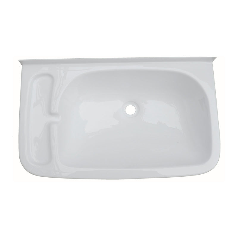 camping waschbecken kunststoff Waschbecken Kunststoff Weiß 46,5x29x11cm
