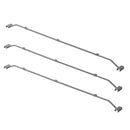 3x Anhänger Flachplanenbügel verstellbar 140-208cm Planenstütze Planenbügel