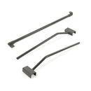 Wamovo Anhänger Flachplanenbügel verstellbar 100-155cm Planenstütze Metall Bügel – Wamovo