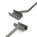 Wamovo Anhänger Flachplanenbügel verstellbar 100-155cm Planenstütze Metall Bügel – Wamovo