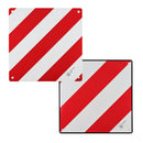 Flexible Warntafel zum wenden für Italien und Spanien 50 x 50 cm Ösen Kunststoff