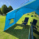 freizeitschmiede® Advan Teardrop Markise – Tragbares Sonnensegel für SUV, Van & Camping