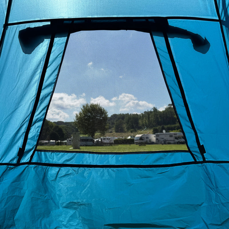 freizeitschmiede® Advan Teardrop Markise – Tragbares Sonnensegel für SUV, Van & Camping