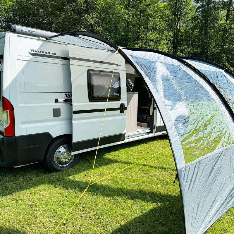 www.sonnensegel-vorzelte-camping.de Freizeitschmiede Izzy-up Sunblocker 300x260cm Vorzelt Wohnwagen Wohnmobil