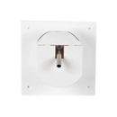 Gasanschlussdose Gassteckdose | 30 mbar | Absperrhahn | weiß  | G607