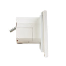 Gasanschlussdose Gassteckdose | 30 mbar | Absperrhahn | weiß  | G607