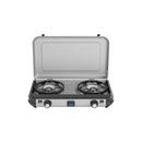 Campingaz Campingkocher 2-flammig Piezo 50mbar Gaskocher / CV Kocher inkl Schlauch