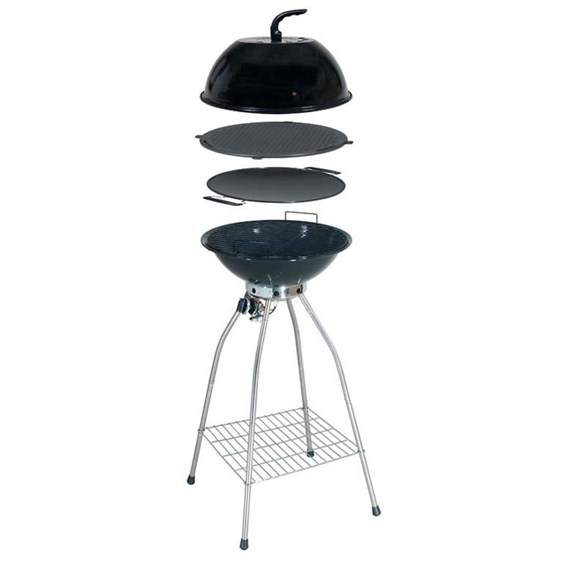 Stand-Gasgrill Woki Gasgrillset 30 mbar für Butan, Propan oder LPG-Gasmischungen