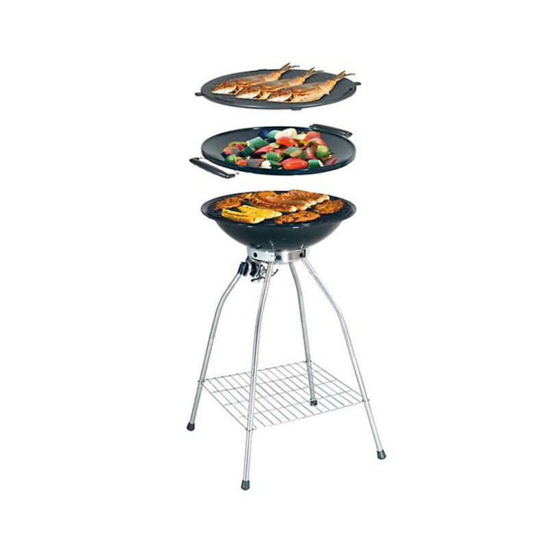 Stand-Gasgrill Woki Gasgrillset 30 mbar für Butan, Propan oder LPG-Gasmischungen
