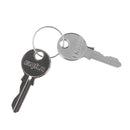 Gaskasten Schloß Chrom 2 Schlüssel Hakenriegel für 12 mm Stärke mit Schutzkappe