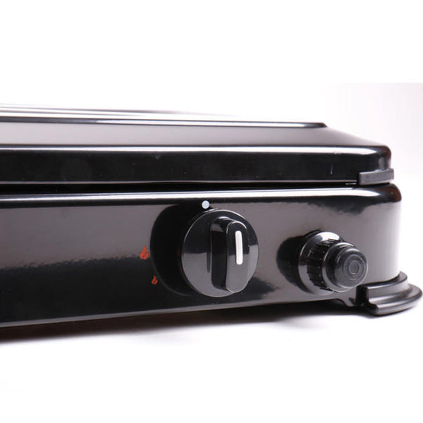 Camp4 Gaskocher Mary 2-flammig Campingkocher 50mbar mit Zündsicherung