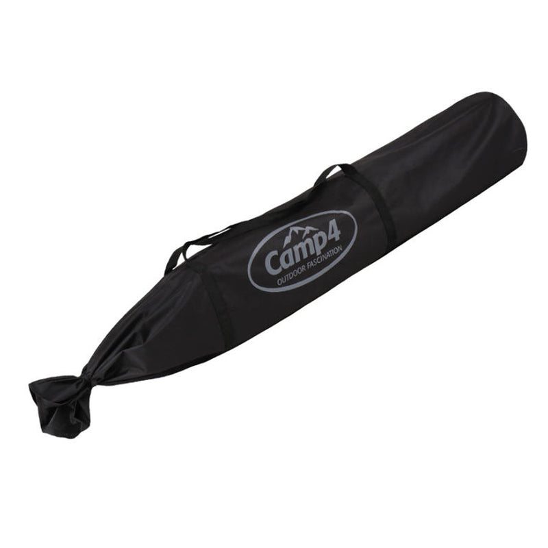Zelt Gestängetasche CARRY Medium, Schwarz, 140xØ23cm Zeltgestängetasche Camping