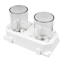 Froli Camping Glashalter 4er Set, Kunststoff, Ø 50 - 70 mm