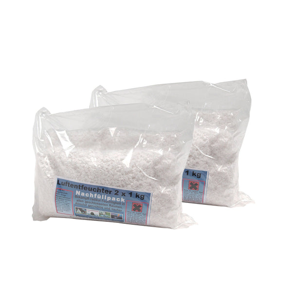 Luftentfeuchter Granulat 2x 1kg Nachfüllp