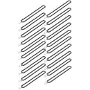 20x Gummi Spannring 300mm mit S-Haken Gummispanner für Planen, Anhängerplanen