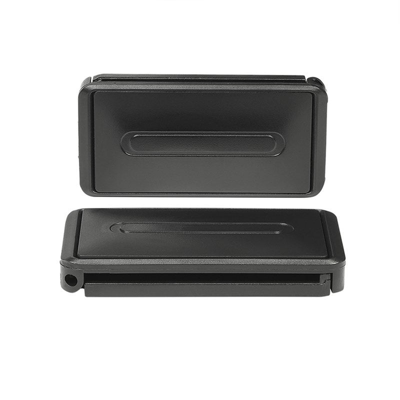 2 Stück Schwarz Gurtstopper Gurtclip Sicherheitsgurt Schloss Gurtadapter Clip