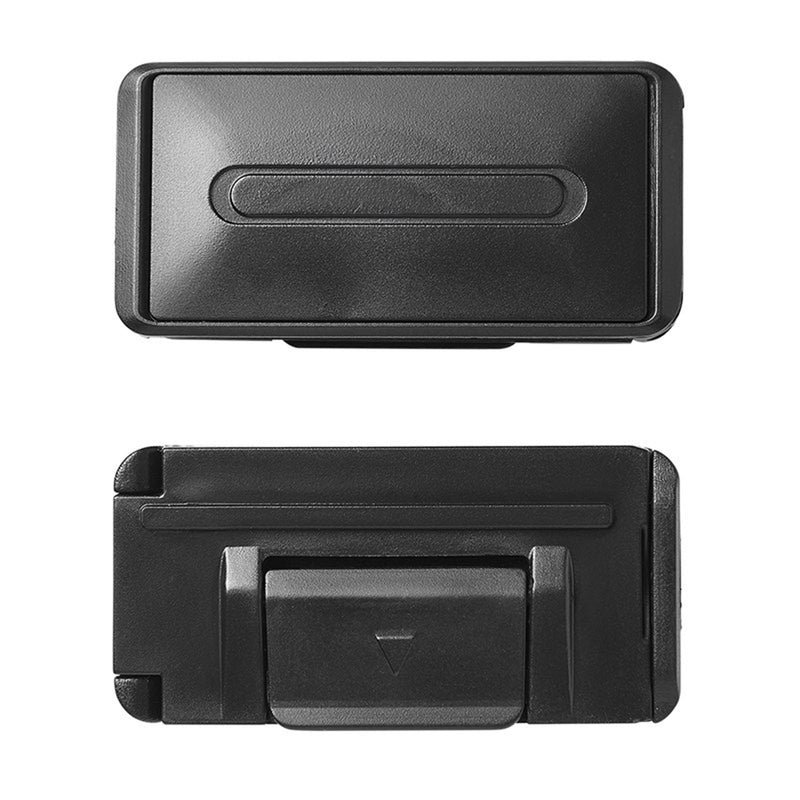 2 Stück Schwarz Gurtstopper Gurtclip Sicherheitsgurt Schloss Gurtadapter Clip