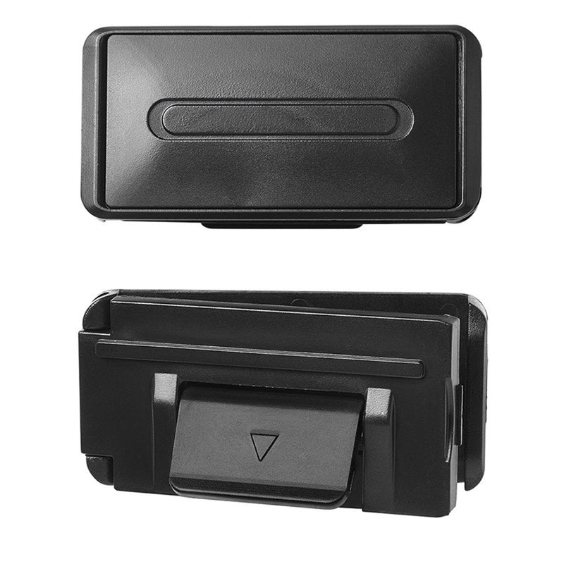 2 Stück Schwarz Gurtstopper Gurtclip Sicherheitsgurt Schloss Gurtadapter Clip