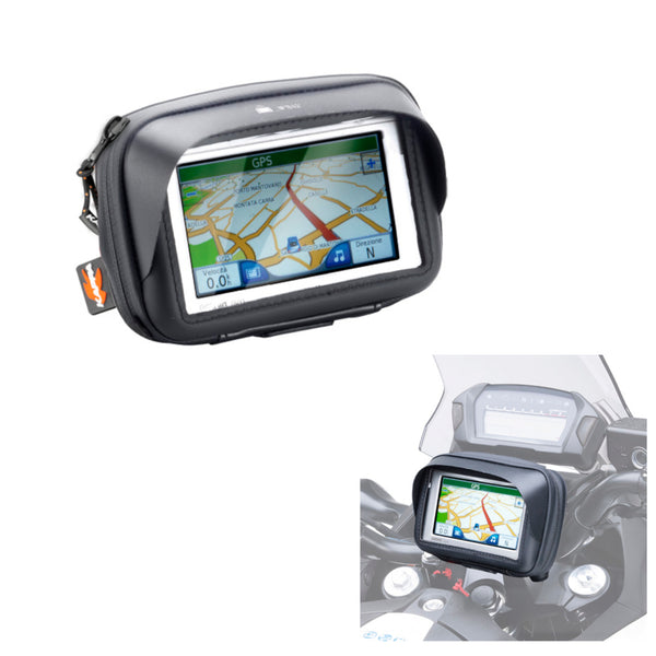 Kappa Smartphonetasche 4,3" mit Halter, Anti-Rutsch-Beschichtung u. Sonnenblende