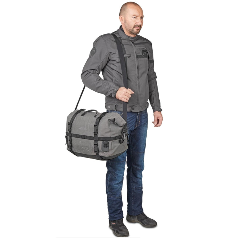 Kappa Hecktasche Grau RA318, Motorrad Gepäcktasche , 32L