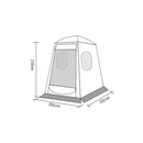 Heckzelt Reimo UPGRADE DOME PREMIUM passend für T5 / T6 / T6.1 mit Flügeltüren