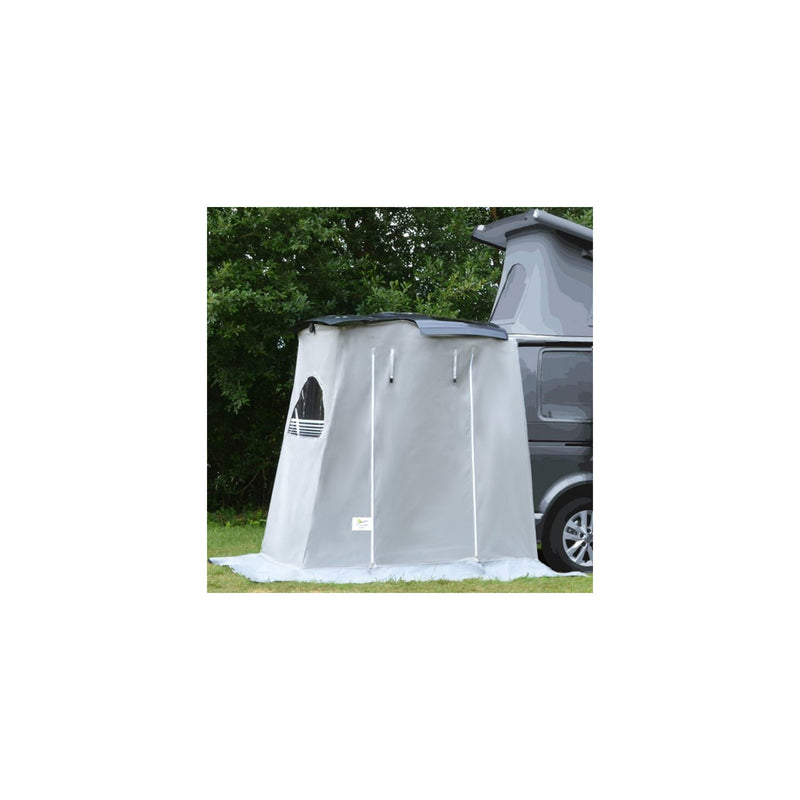 Heckzelt passend für Mercedes Vito Heckklappe ab Bj. 11/2014 Buszelt Grau