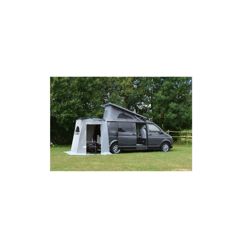 Heckzelt passend für Mercedes Vito Heckklappe ab Bj. 11/2014 Buszelt Grau