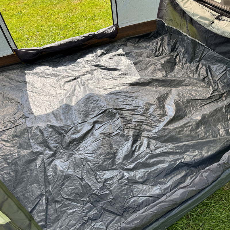 freizeitschmiede® Heckzelt XT – Universal Buszelt in Anthrazit Grau