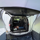 freizeitschmiede® Heckzelt XT – Universal Buszelt in Anthrazit Grau