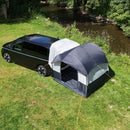 freizeitschmiede® Heckzelt XT – Universal Buszelt in Anthrazit Grau